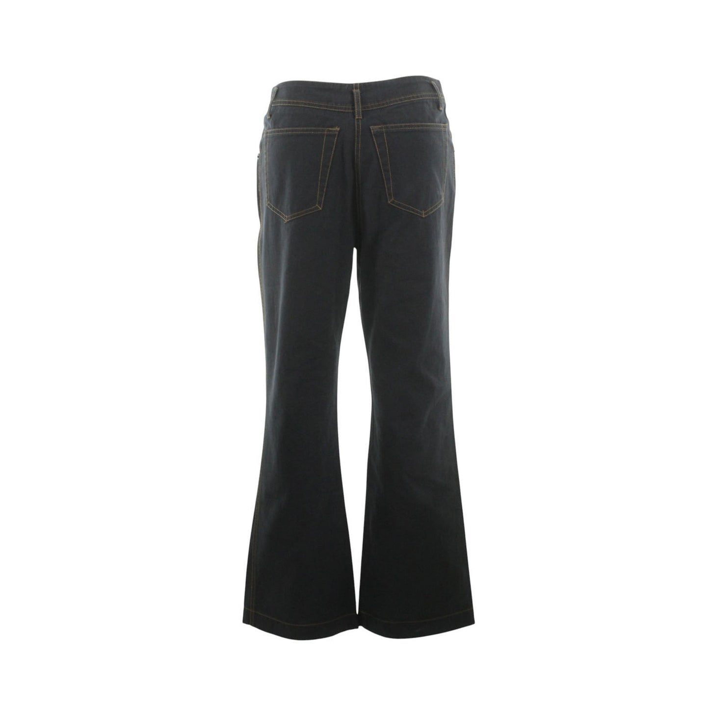 Maison Martin Margiela Cotton Pants Navy Yellow Size 38
