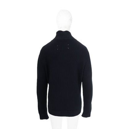 Maison Martin Margiela 1996 S/S Cotton Sweater Navy Size XL