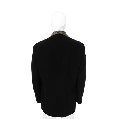 Yohji Yamamoto POUR HOMME 1994 A/W Black Jacket Size 2