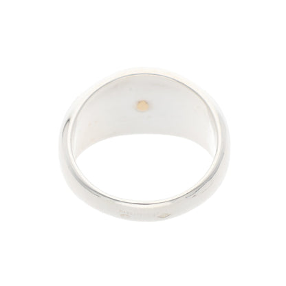 Hermes HERMÈS 925/750 Silver Gold Ring