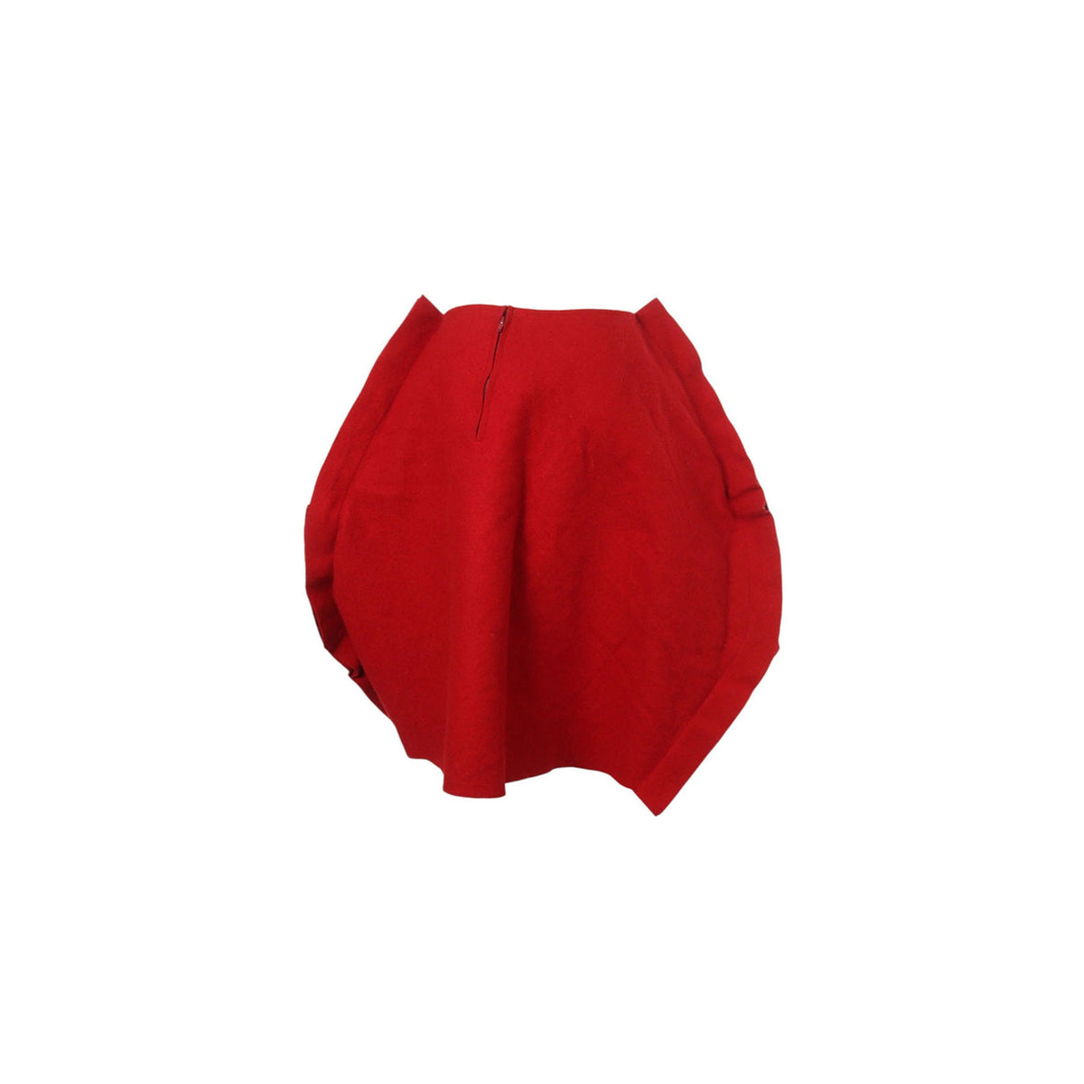 COMME des GARCONS 2017 A/W Wool Skirt Red Size XS