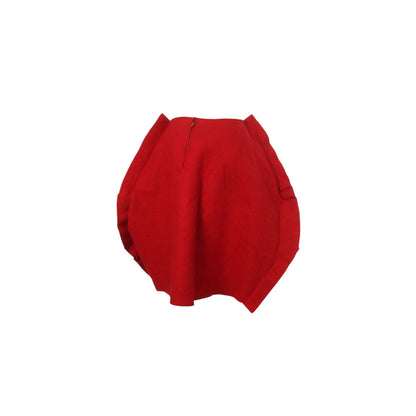 COMME des GARCONS 2017 A/W Wool Skirt Red Size XS