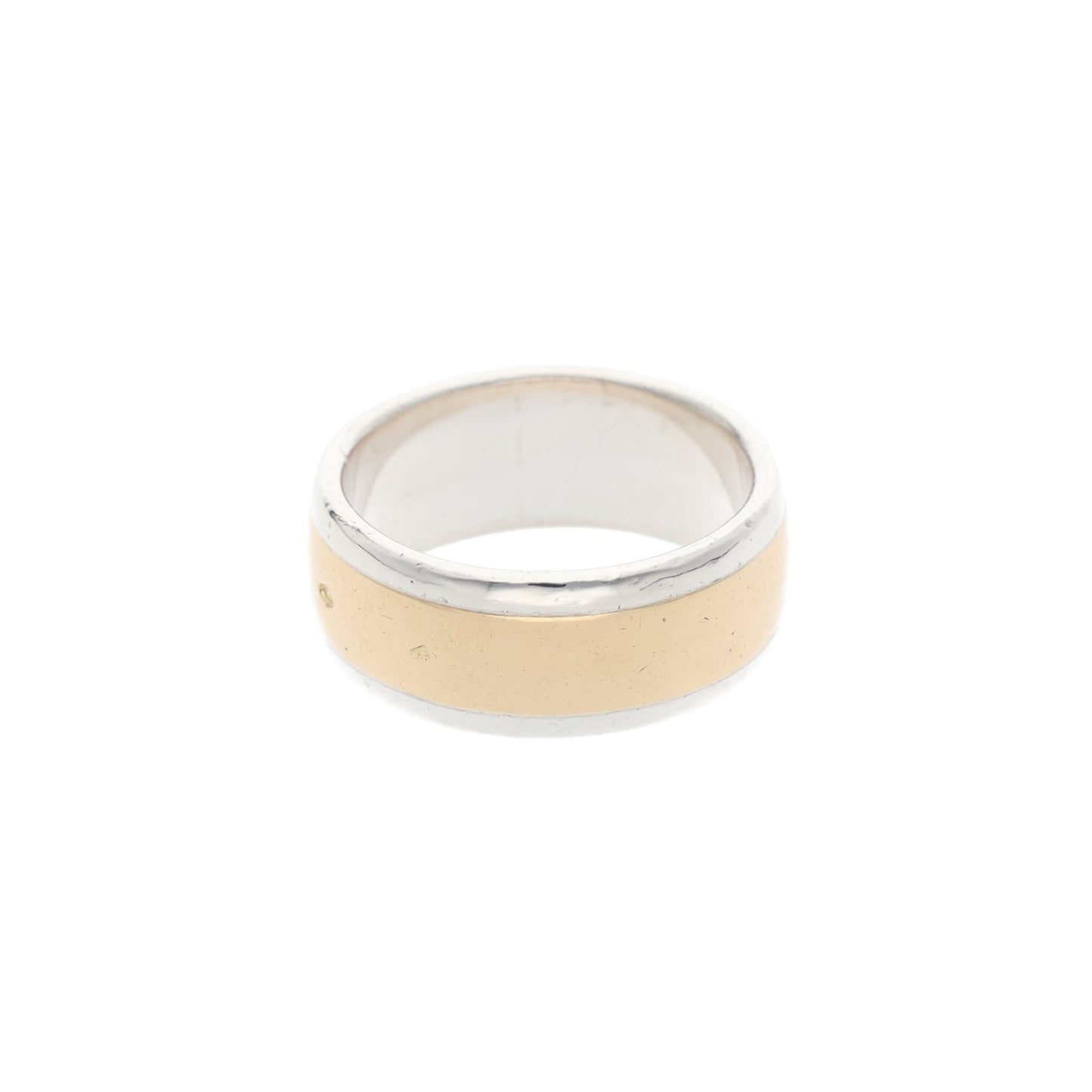 Hermes HERMÈS Silver Gold 750/925 Ring