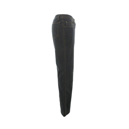 Maison Martin Margiela Cotton Pants Navy Yellow Size 38