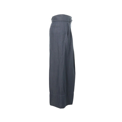 Celine CÉLINE by Phoebe Philo Blue Linen Blend Pants Size 38