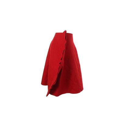 COMME des GARCONS 2017 A/W Wool Skirt Red Size XS