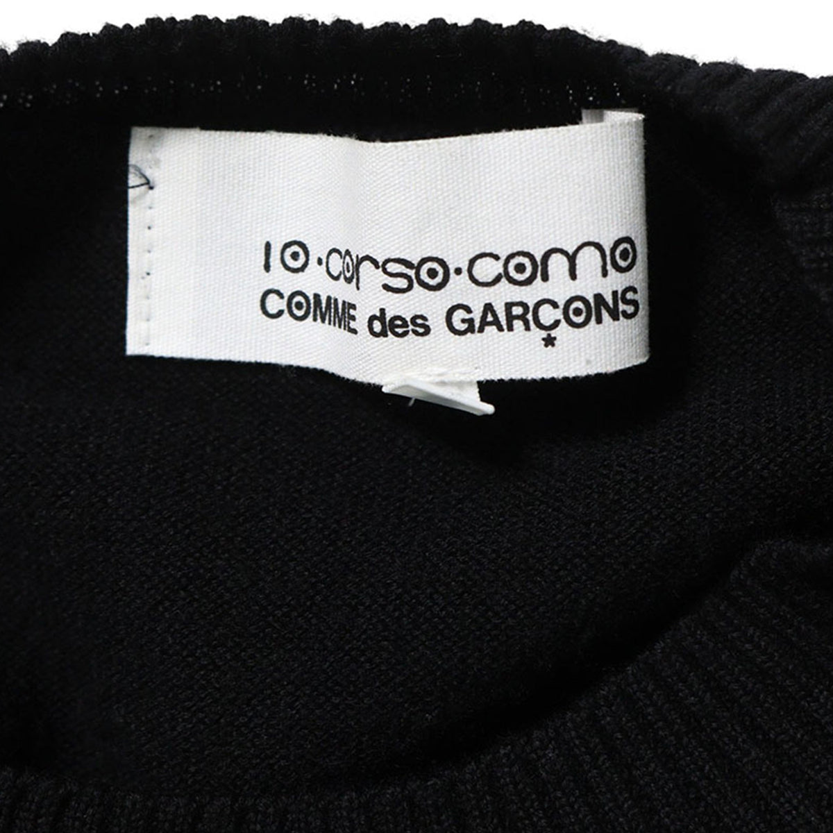 COMME des GARCONS 03 A/W Wool Sweater Black Size M
