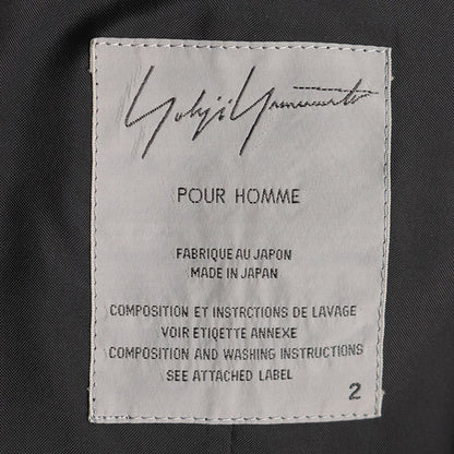Yohji Yamamoto POUR HOMME 1994 A/W Black Jacket Size 2