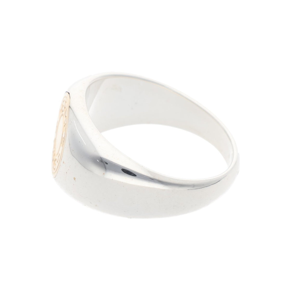 Hermes HERMÈS 925/750 Silver Gold Ring