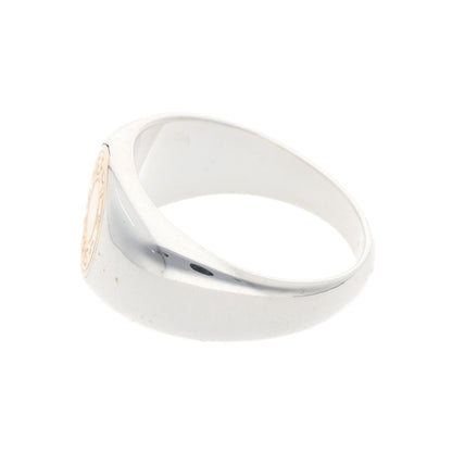 Hermes HERMÈS 925/750 Silver Gold Ring