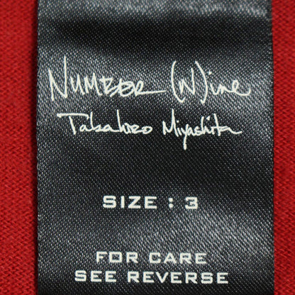 NUMBER (N)INE 03SS-AW Multi T-Shirt Size 3