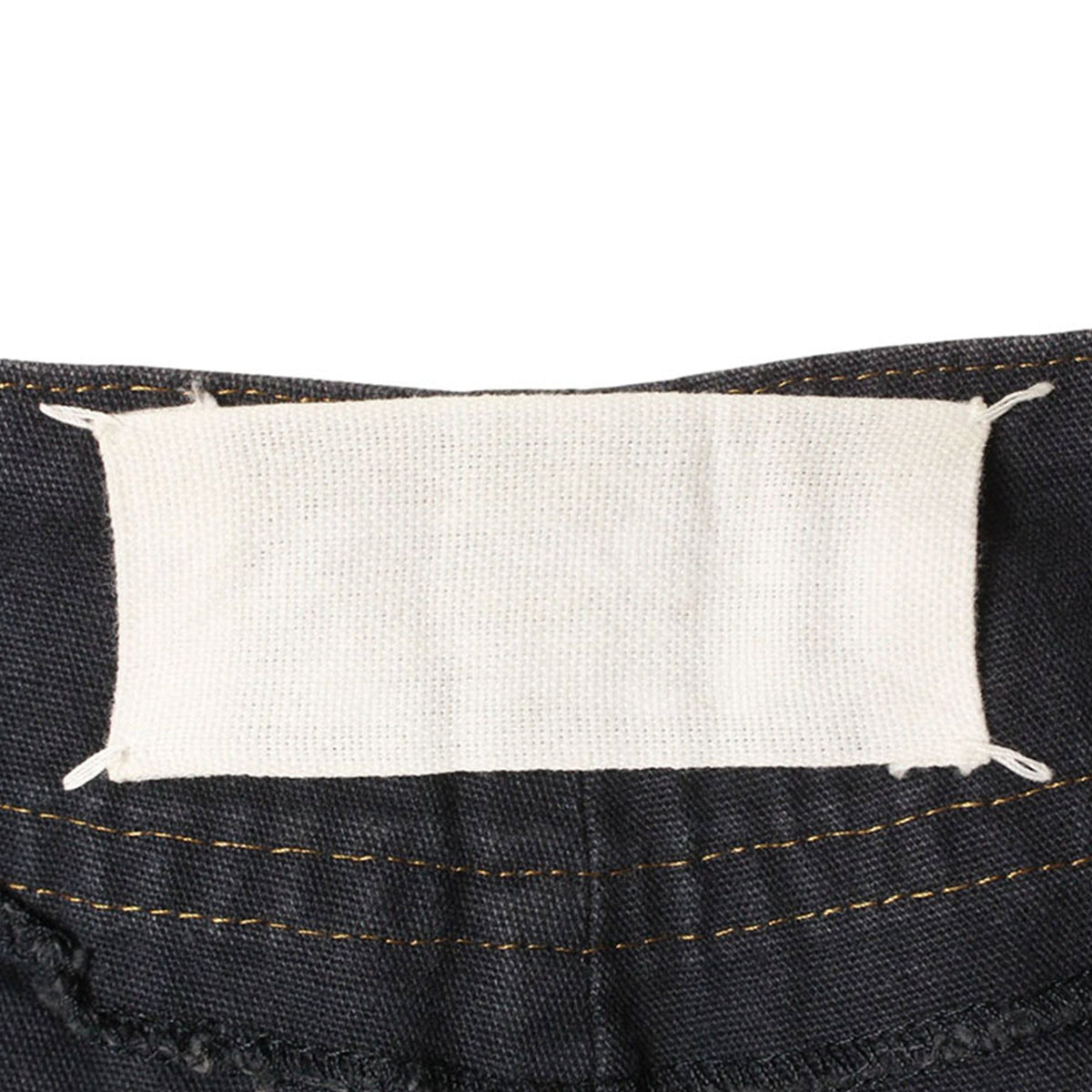 Maison Martin Margiela Cotton Pants Navy Yellow Size 38