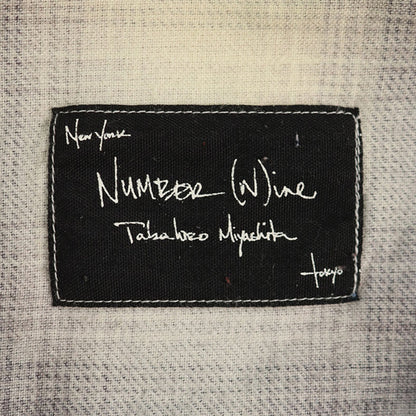 NUMBER (N)INE 2007 A/W Multi Cotton Sleeve T-Shirt Size 2