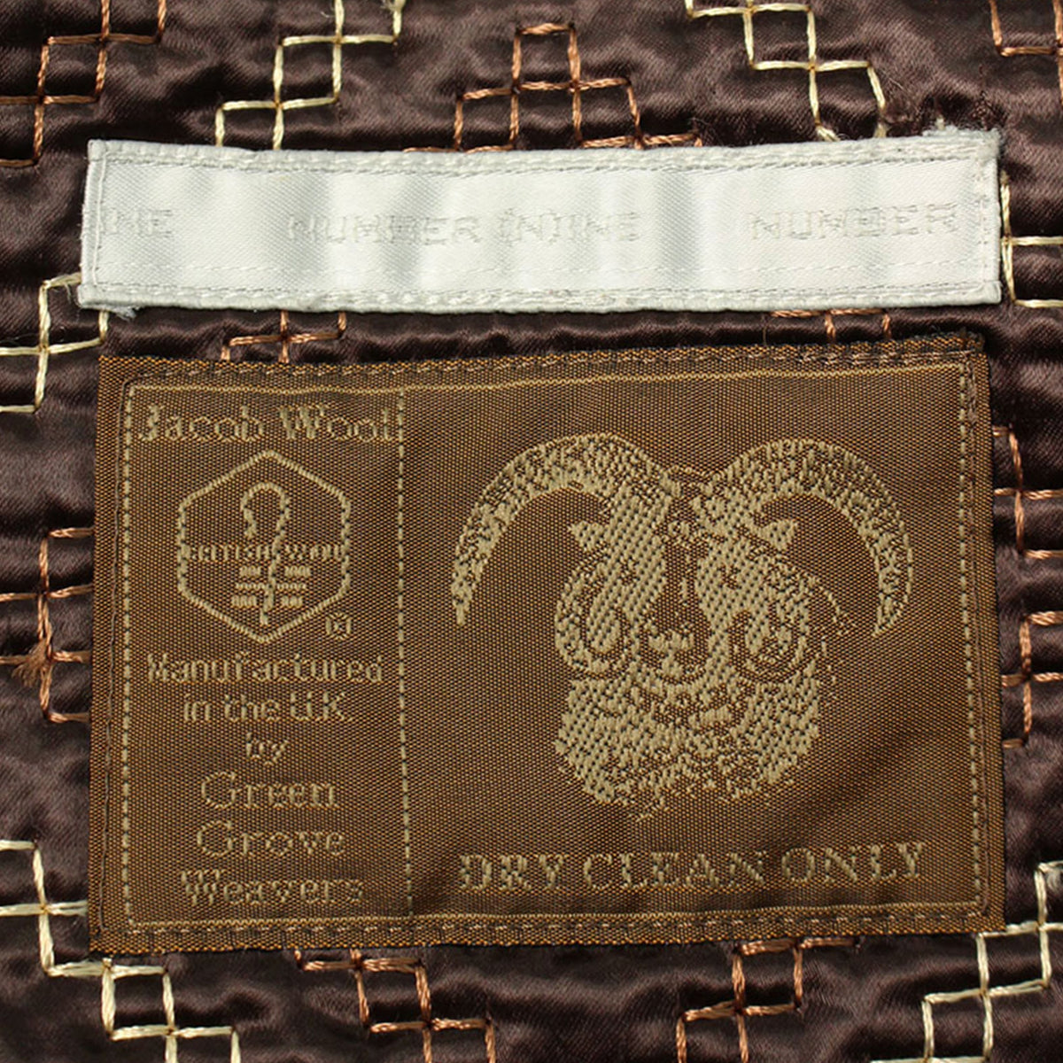 NUMBER (N)INE 2002 A/W Jacket Brown Size 2