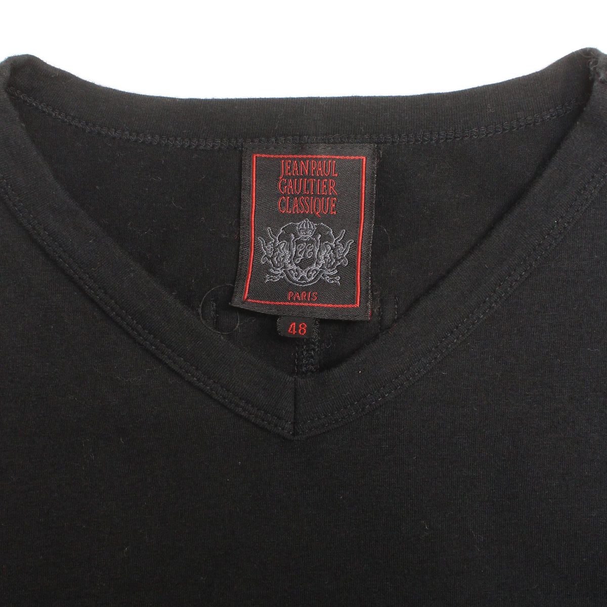 Jean Paul Gaultier Classique Long Sleeve Shirt Black Size 48