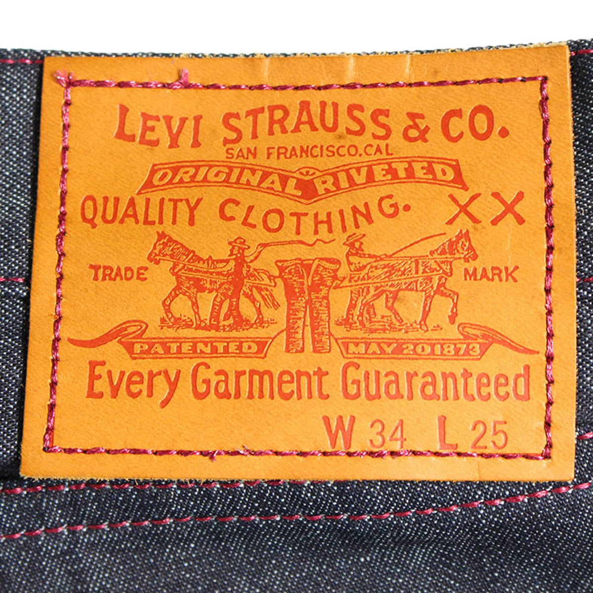 Levi's Fenom 2008 Indigo Pants Size 34