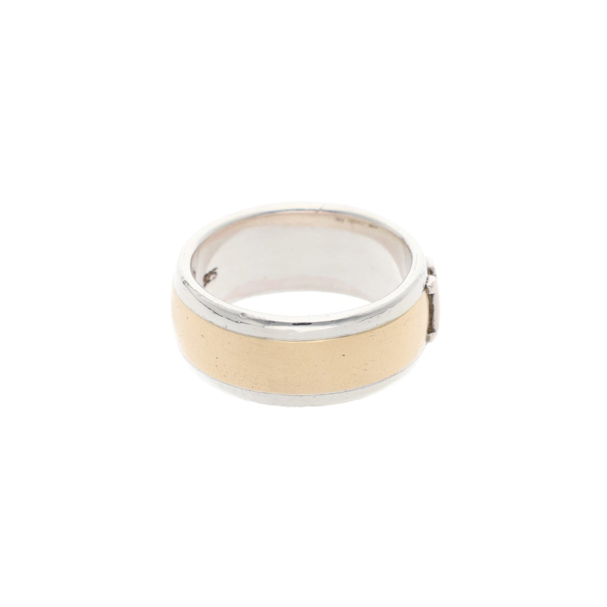 Hermes HERMÈS Silver Gold 750/925 Ring