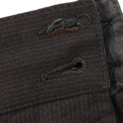Maison Martin Margiela '30s Repro Wool Pants Brown Size 38