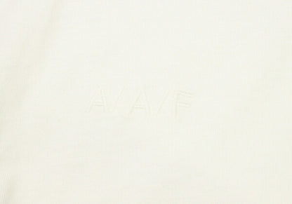 APPLIED ART FORMS Number Print Back White Cotton T-Shirt Size S