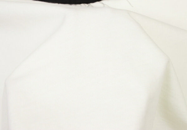 APPLIED ART FORMS Number Print Back White Cotton T-Shirt Size S