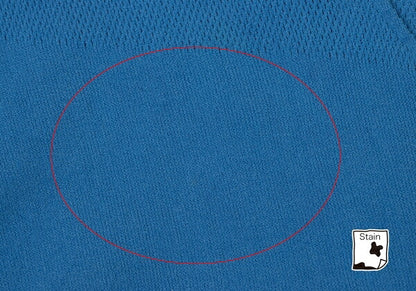 ISSEY MIYAKE Garment Dyed Stretch Mesh Knit Top Blue Size M
