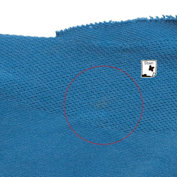 ISSEY MIYAKE Garment Dyed Stretch Mesh Knit Top Blue Size M