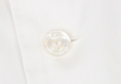 ISSEY MIYAKEMEN Flap Pocket Open Collar Shirt White Size M