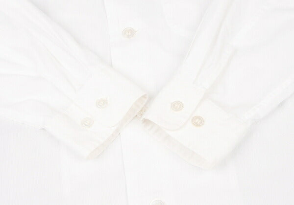 ISSEY MIYAKEMEN Flap Pocket Open Collar Shirt White Size M