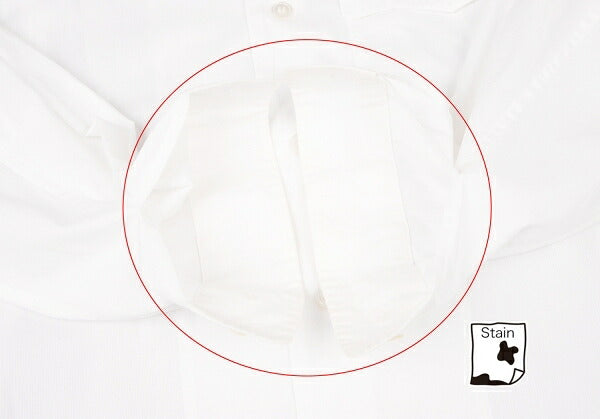 ISSEY MIYAKEMEN Flap Pocket Open Collar Shirt White Size M