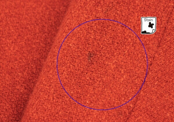 ISSEY MIYAKEMEN Wool Band Collar Flap Jacket Orange Size M