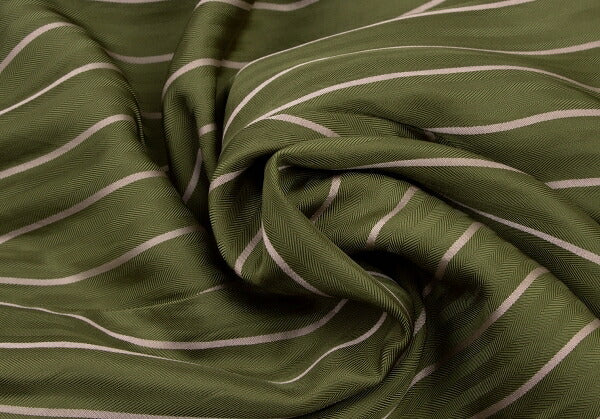 COMME des GARCONS Cupro Stripe Wide Pants Green Size M
