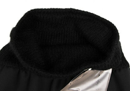 Yohji Yamamoto FEMME Wool Nylon Knit Skirt Black Size XS