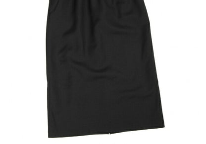 Yohji Yamamoto FEMME Wool Nylon Knit Skirt Black Size XS