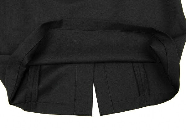 Yohji Yamamoto FEMME Wool Nylon Knit Skirt Black Size XS