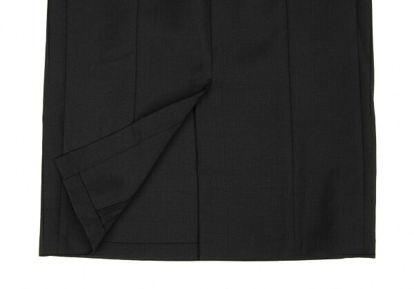 Yohji Yamamoto FEMME Wool Nylon Knit Skirt Black Size XS
