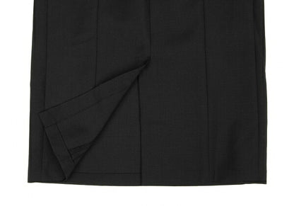 Yohji Yamamoto FEMME Wool Nylon Knit Skirt Black Size XS
