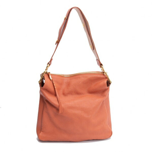 Chloe Leather Shoulder Bag Orange