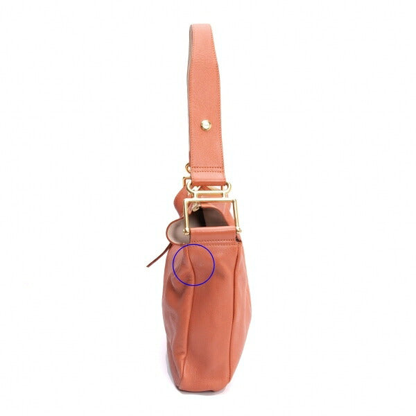 Chloe Leather Shoulder Bag Orange