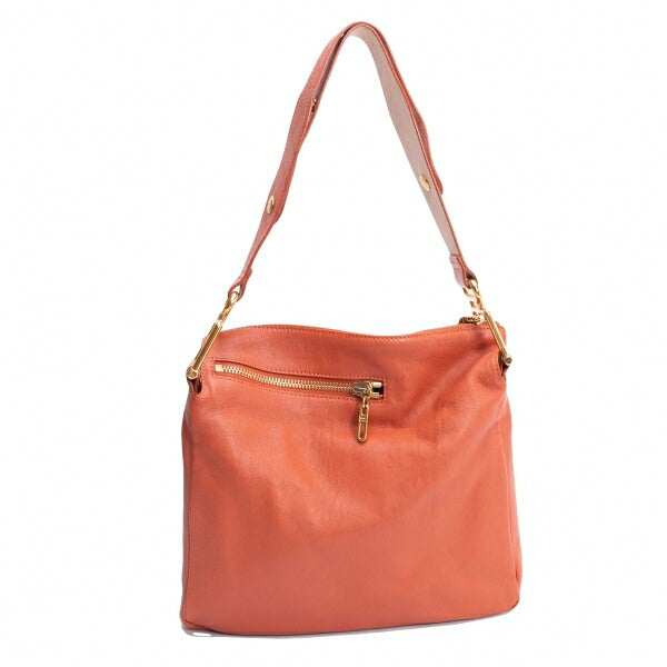 Chloe Leather Shoulder Bag Orange