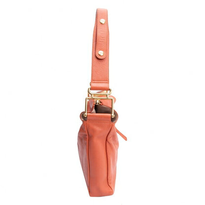 Chloe Leather Shoulder Bag Orange