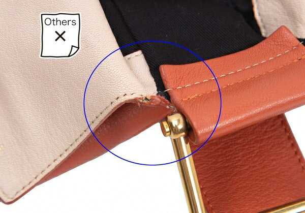 Chloe Leather Shoulder Bag Orange