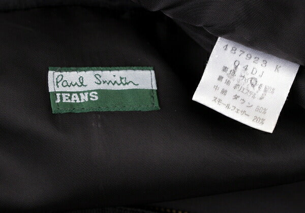 Paul Smith JEANS Down Puffer Vest Black Size M
