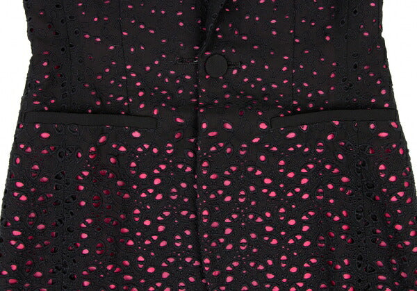 Jean Paul GAULTIER FEMME Mesh Layered Jacket Black Size 40