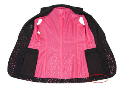 Jean Paul GAULTIER FEMME Mesh Layered Jacket Black Size 40