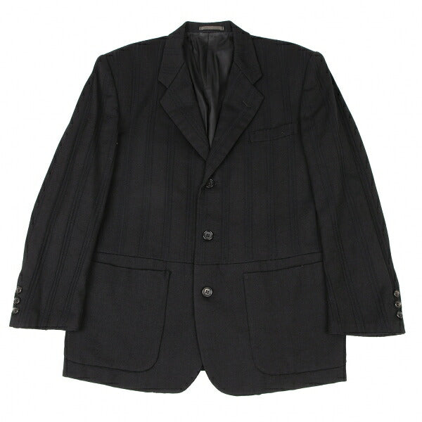 COMME des GARCONS HOMME Line Jacquard Jacket Black Size S