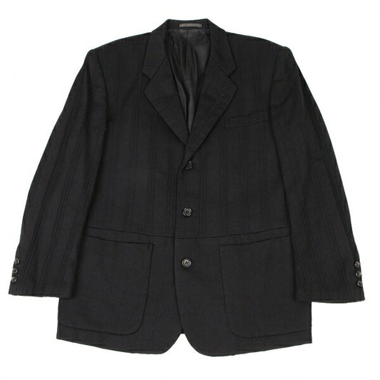 COMME des GARCONS HOMME Line Jacquard Jacket Black Size S