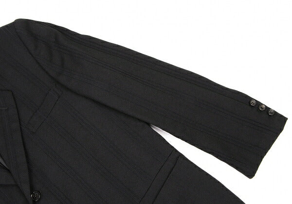 COMME des GARCONS HOMME Line Jacquard Jacket Black Size S