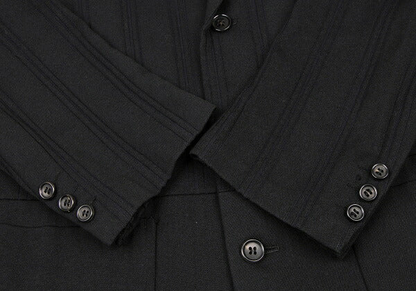 COMME des GARCONS HOMME Line Jacquard Jacket Black Size S