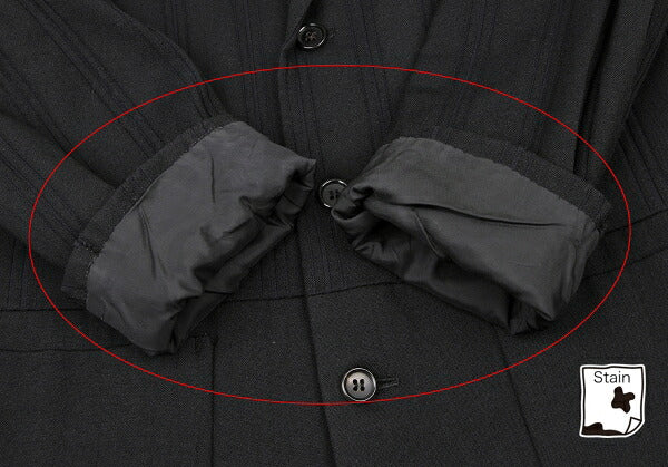 COMME des GARCONS HOMME Line Jacquard Jacket Black Size S