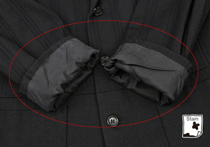 COMME des GARCONS HOMME Line Jacquard Jacket Black Size S